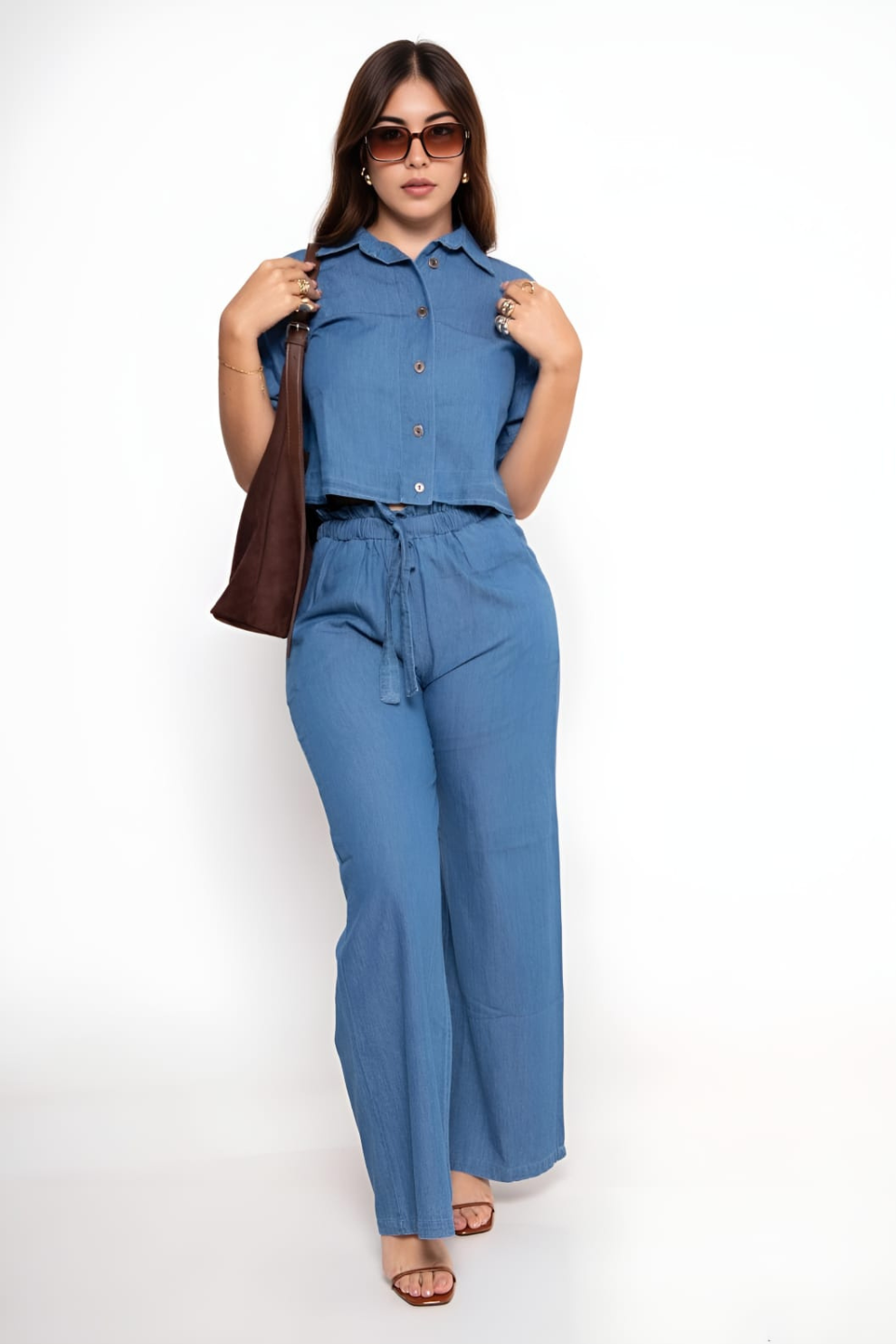 Set de Mezclilla con Pantalón
