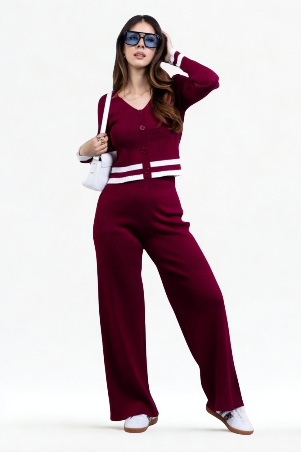 Conjunto Tejido Sweater & Pantalón