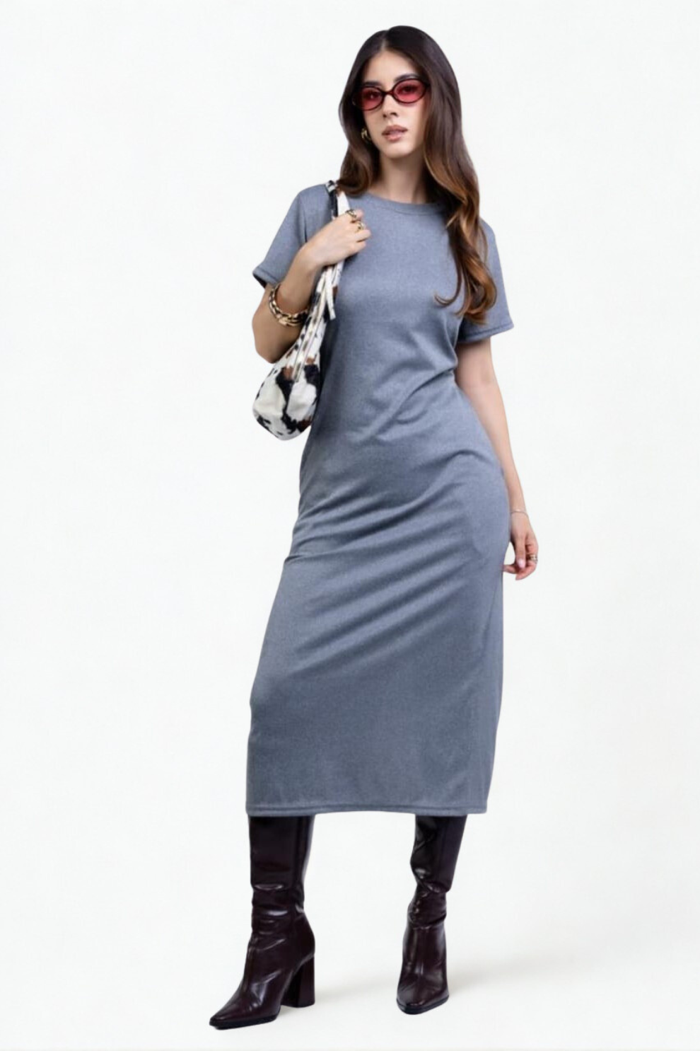 Vestido Ribb en Licra Gruesa