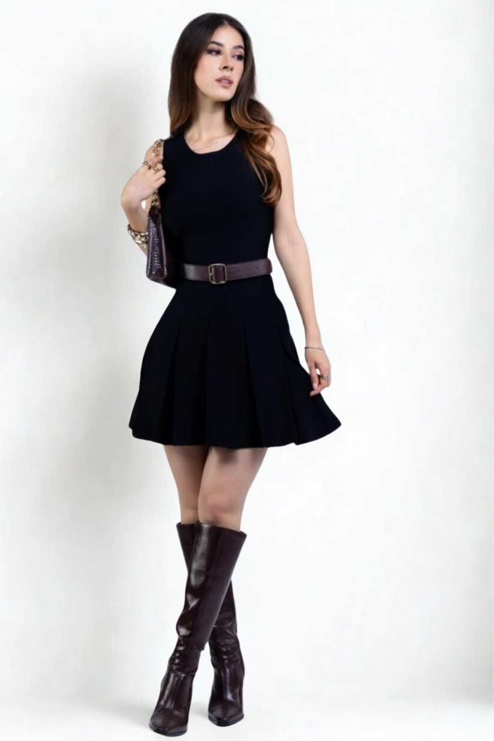 Vestido Zara Tejido Premium