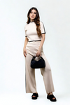 Conjunto en Tejido Suave con Spandex