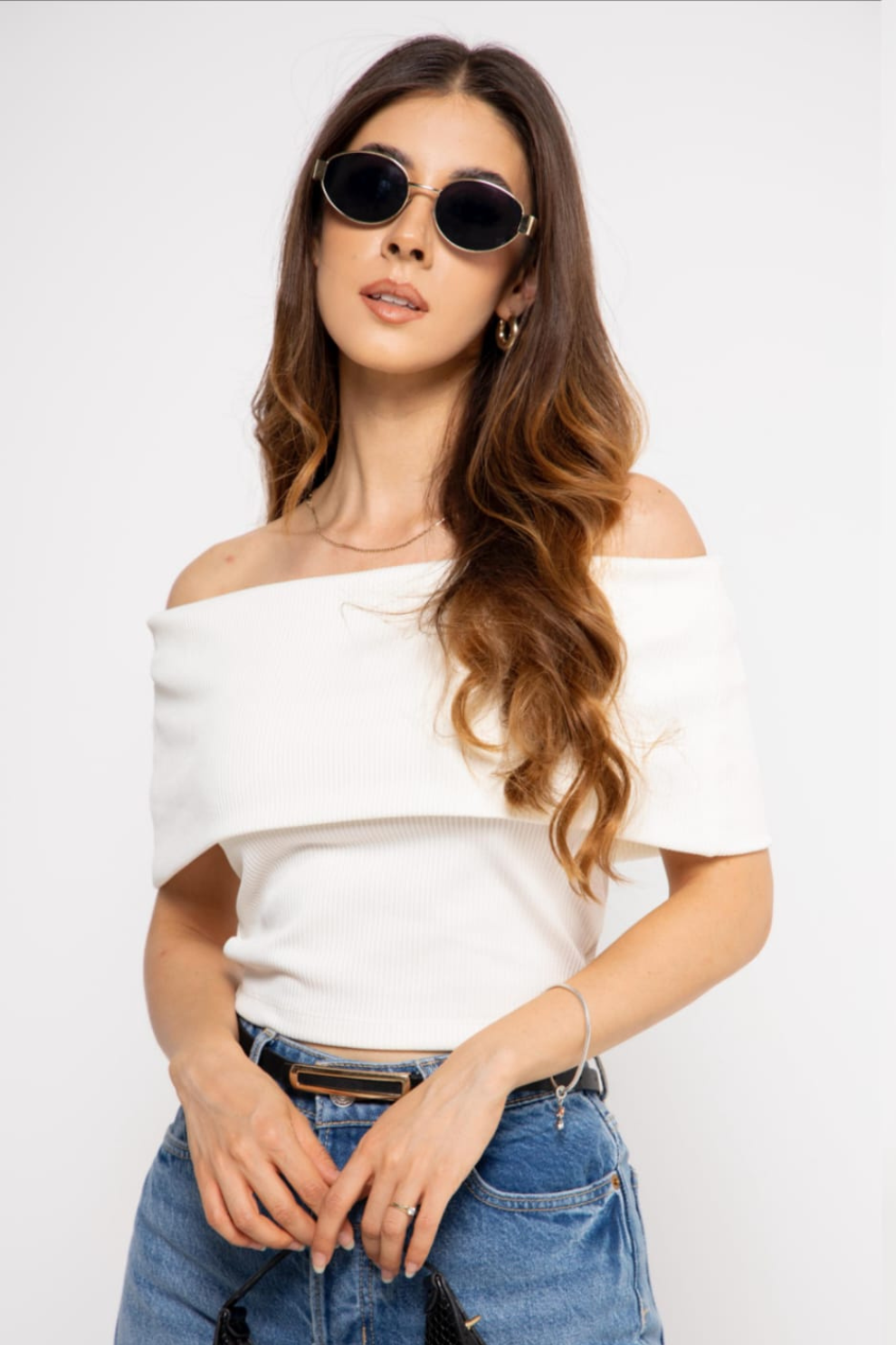 Blusa estilo campesino