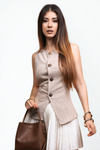 Blusa Estilo Chaleco