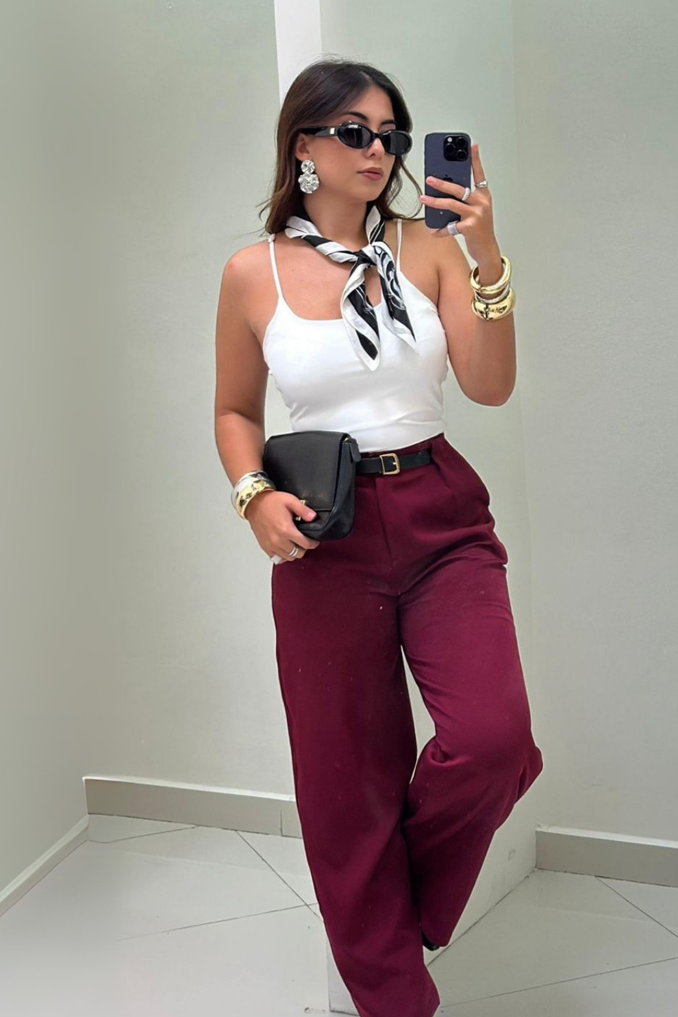 Pantalón Barbie Twill con cinto