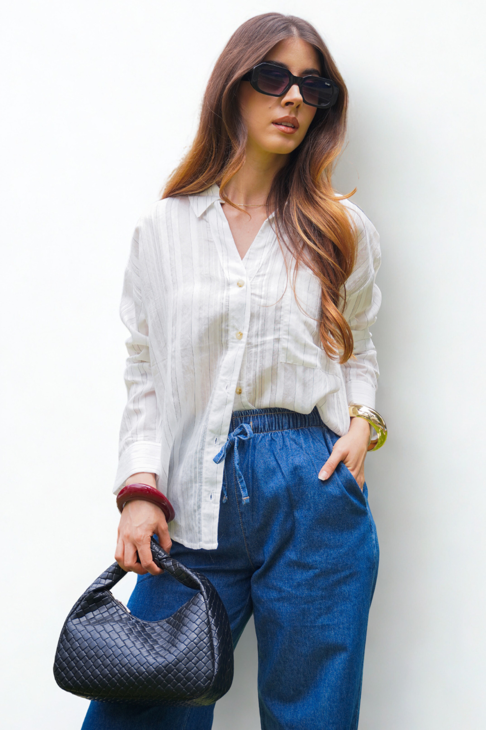 Pantalón Denim Relaxed Fit