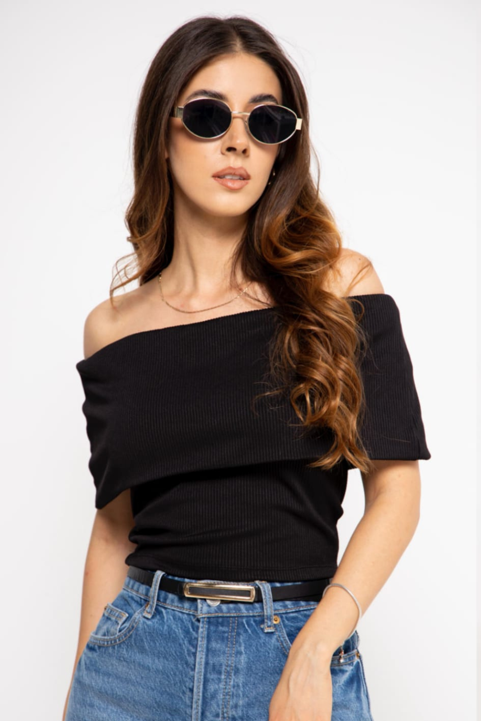 Blusa estilo campesino