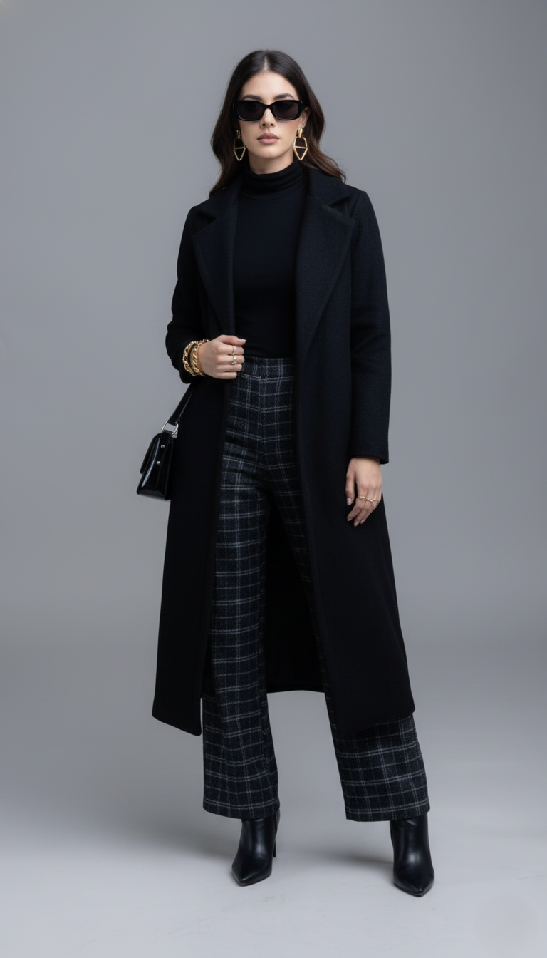 Abrigo Largo Elegante
