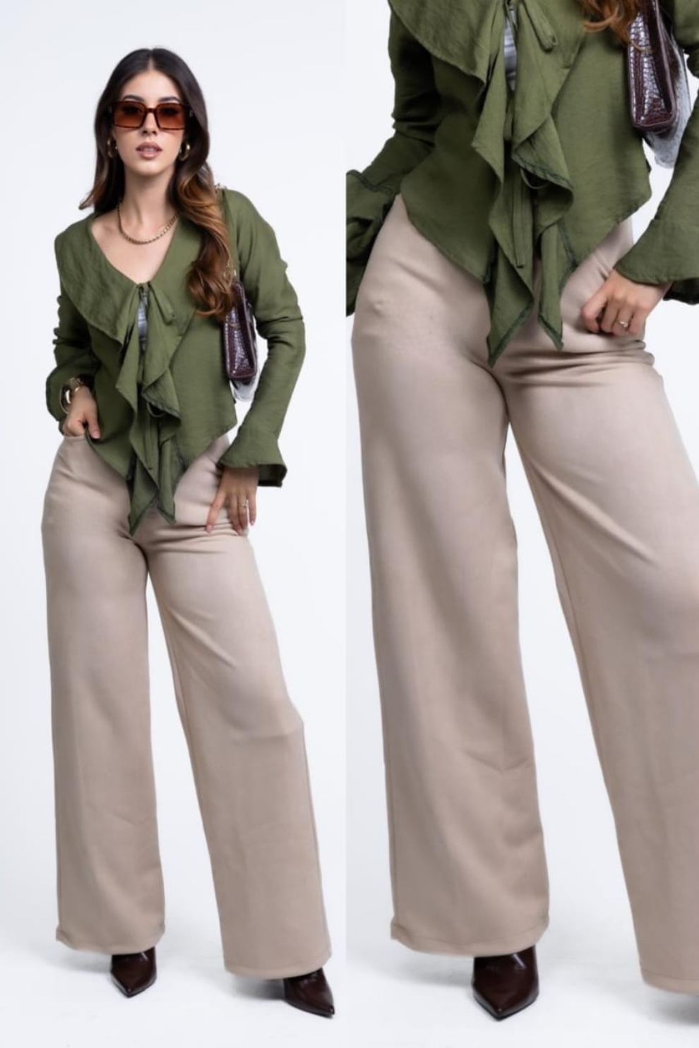 Pantalón Gamuza Stretch