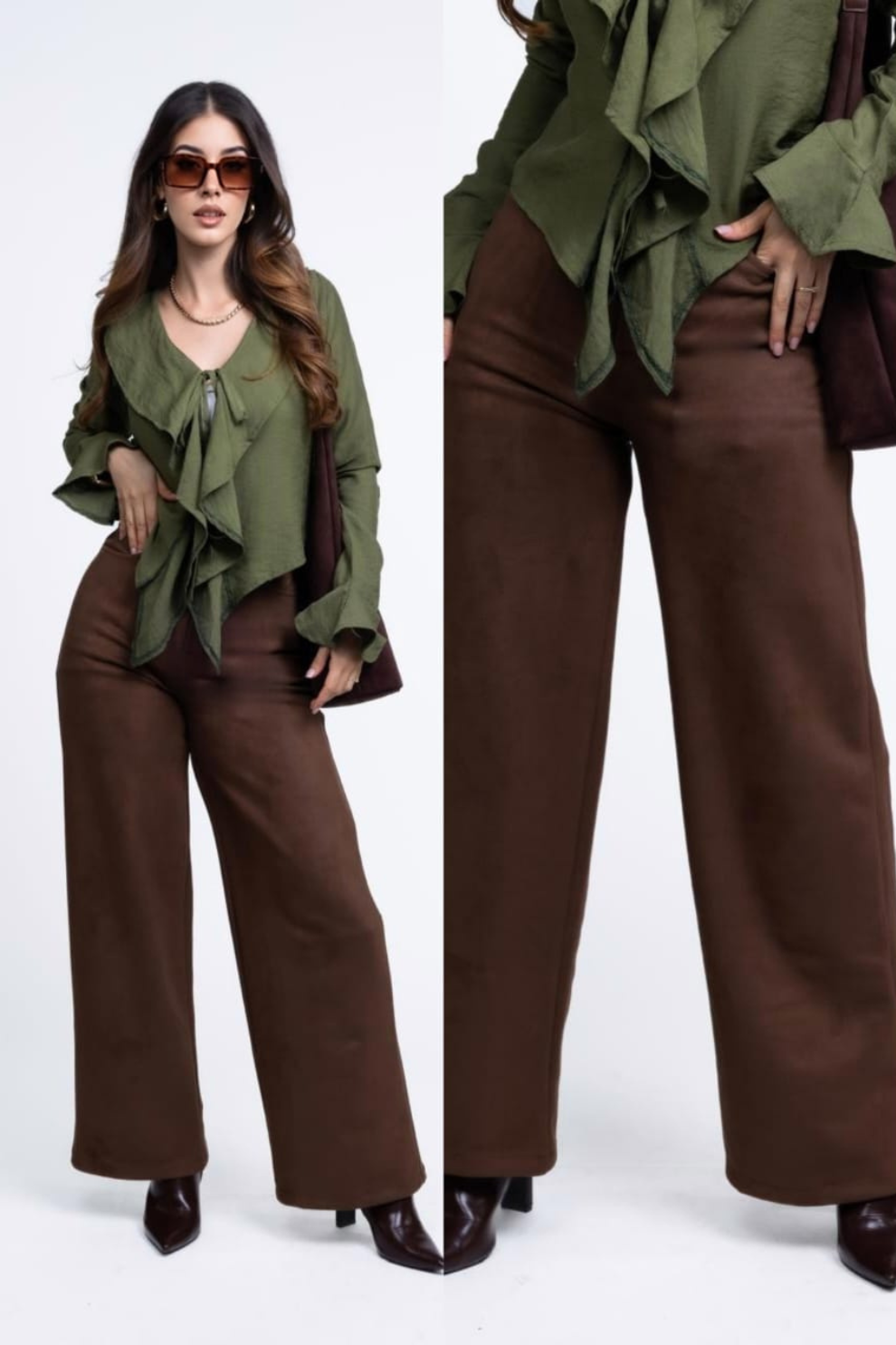Pantalón Gamuza Stretch