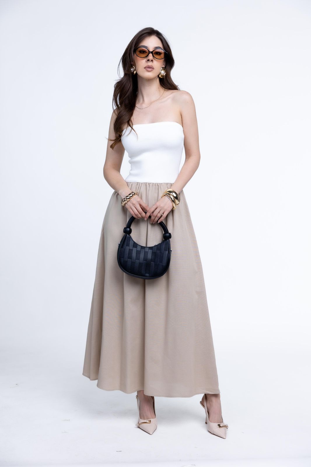 Vestido Combinado