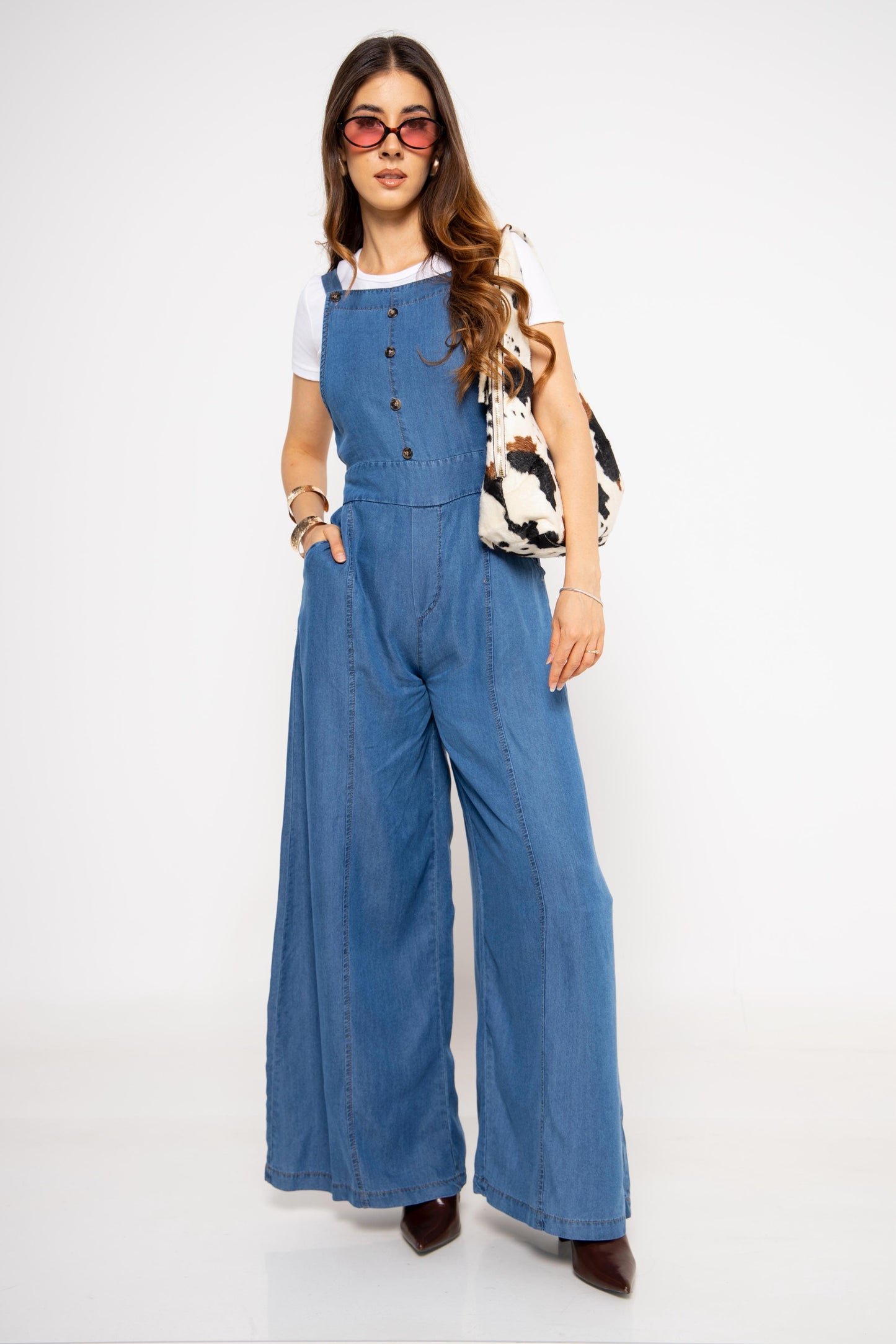Overol Palazzo Denim