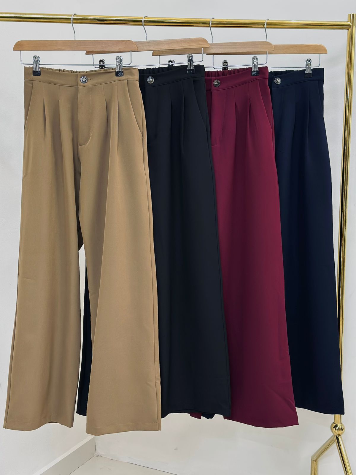 Pantalón de Vestir Tiro Alto