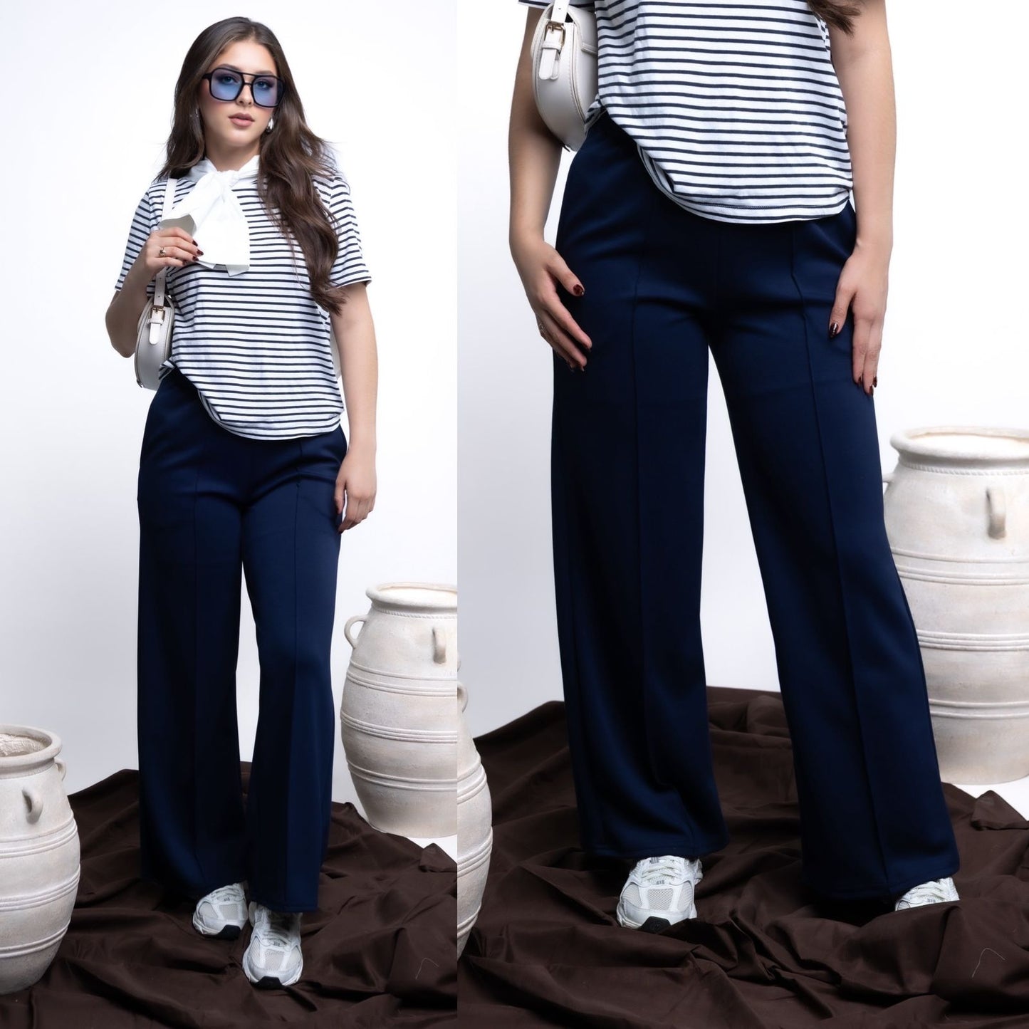 Pantalón de Algodón con Licra