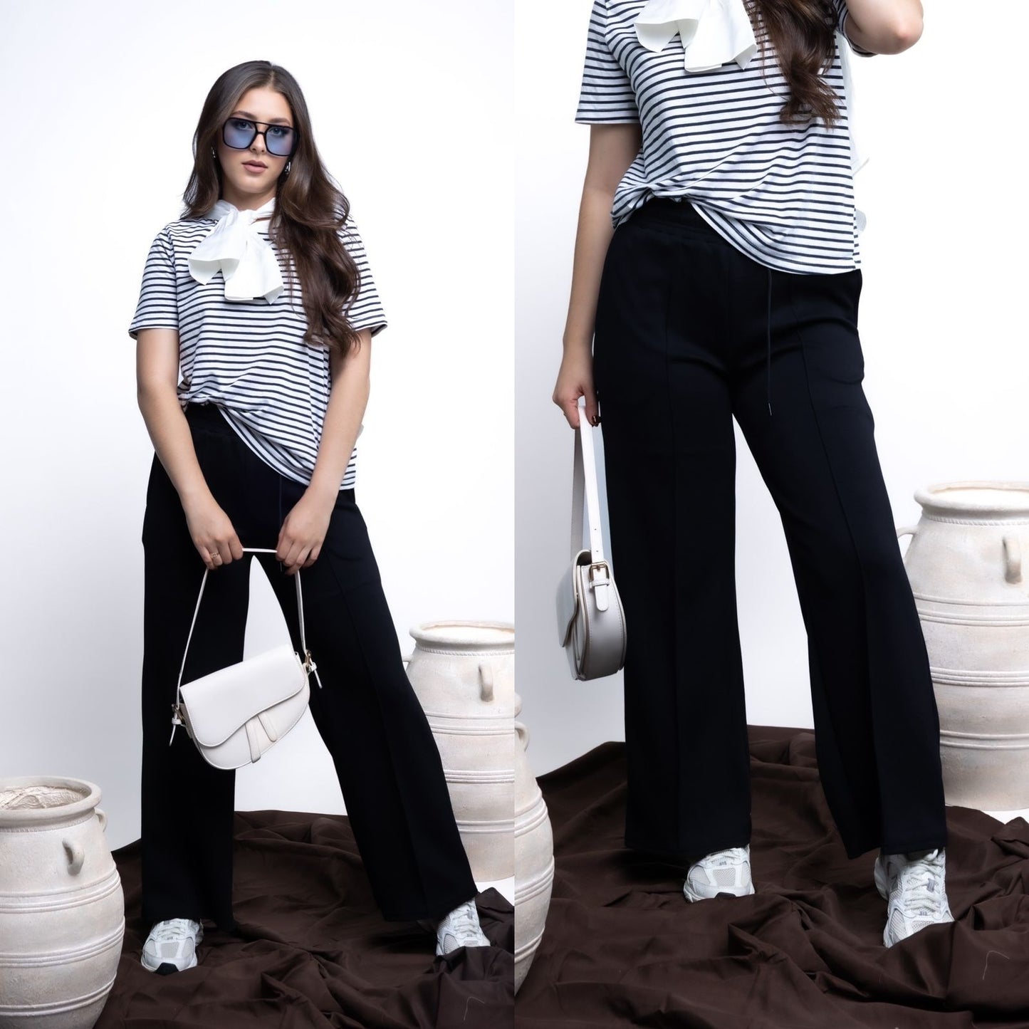 Pantalón de Algodón con Licra