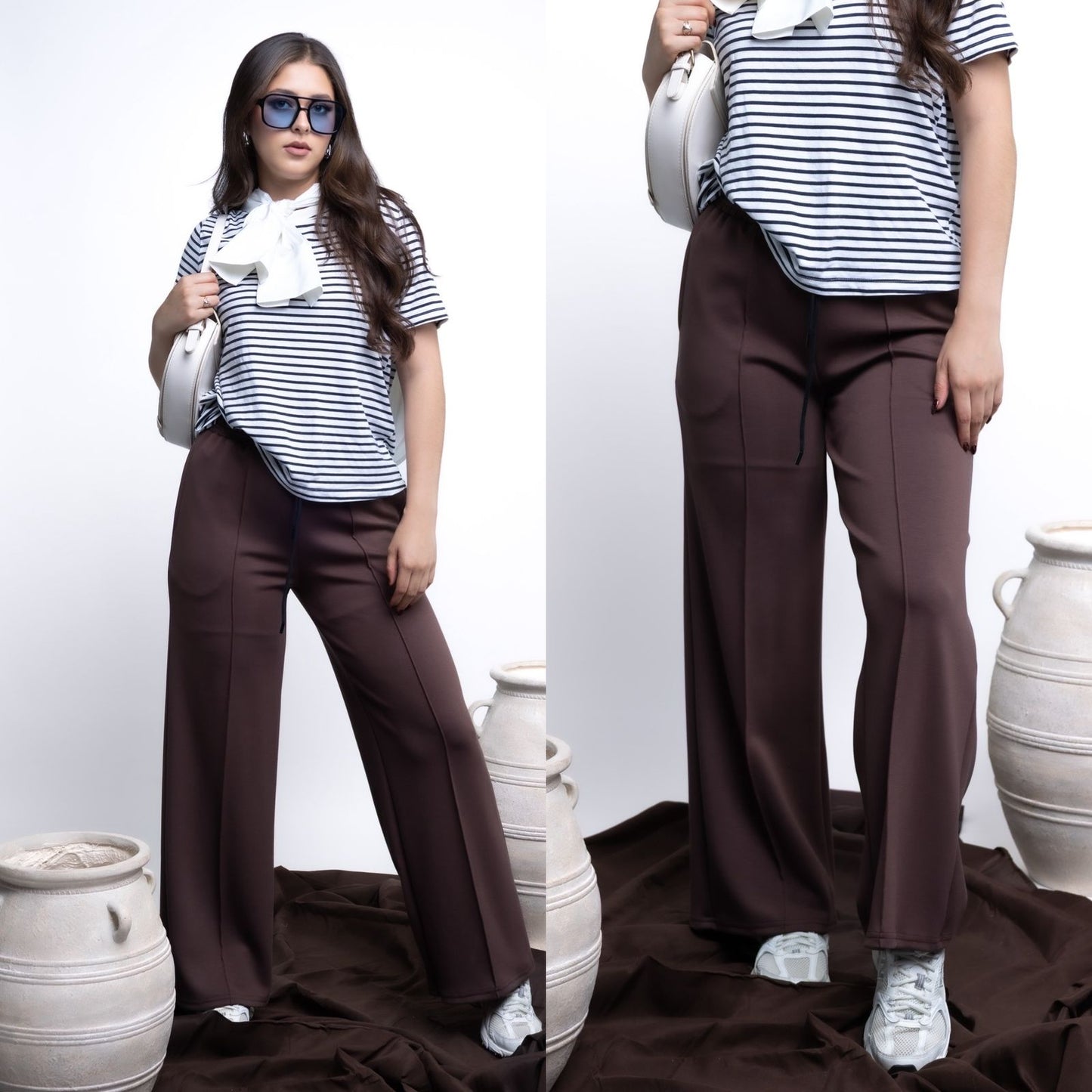 Pantalón de Algodón con Licra