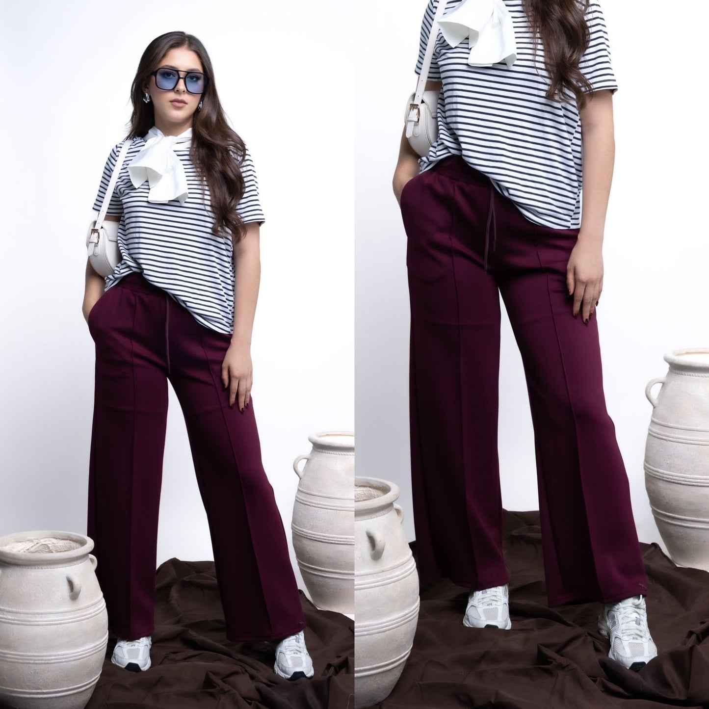 Pantalón de Algodón con Licra
