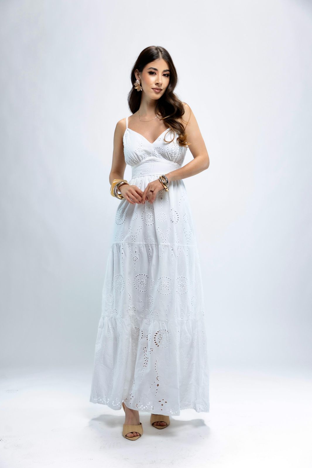 Vestido largo ligero