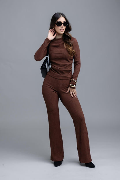 Conjunto Importado Flare & Plisado