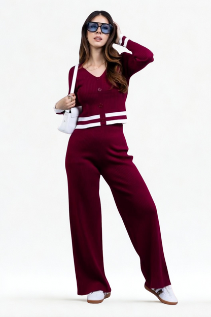Conjunto Tejido Sweater & Pantalón