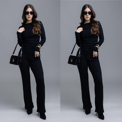 Conjunto Importado Flare & Plisado