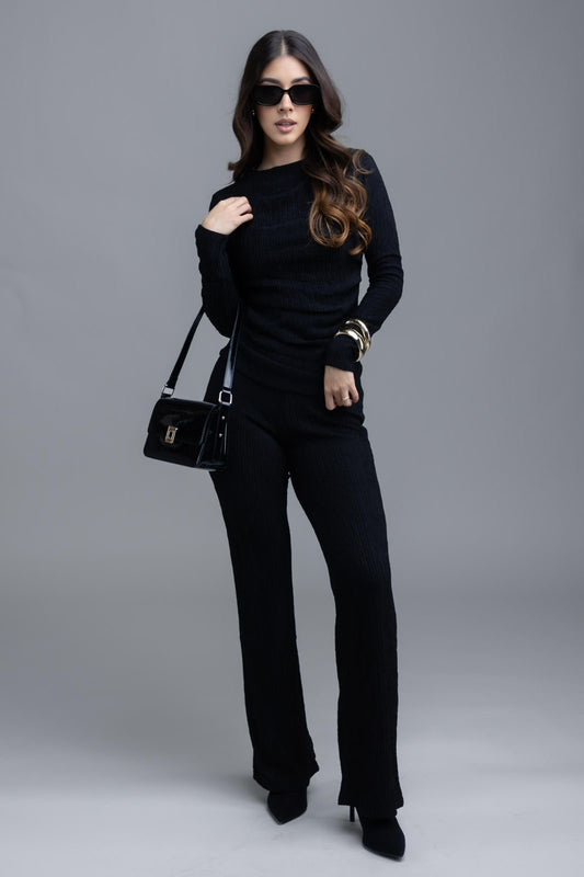 Conjunto Importado Flare & Plisado