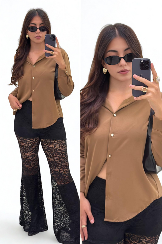 Camisa ligera con botones