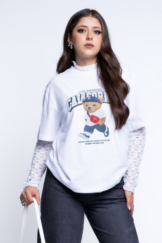 Playera con Estampado Premium