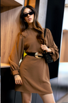 Vestido Manga Larga Corte A