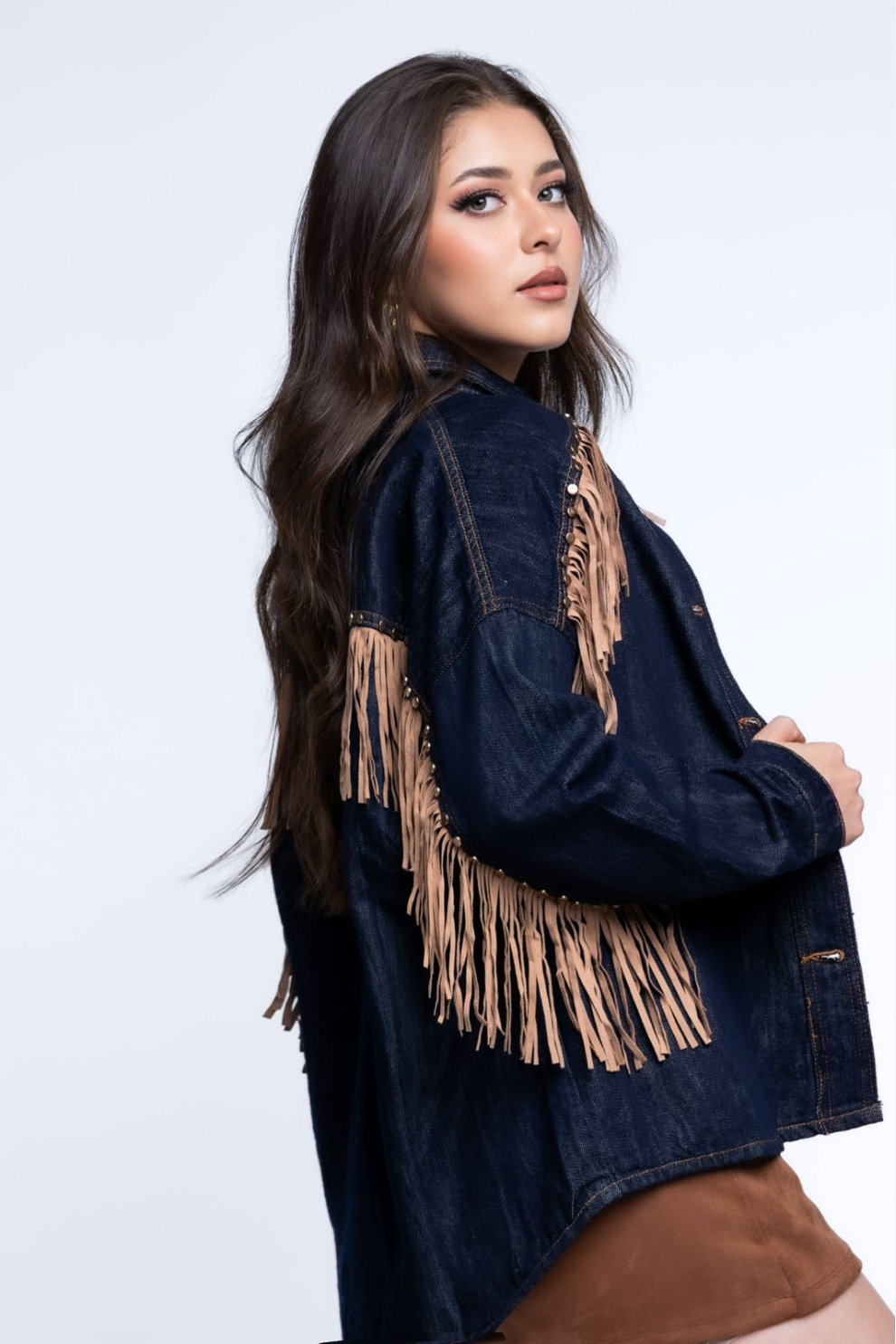 Sobrecamisa Denim Oscura