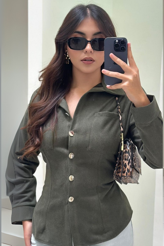 Camisa de Gamuza