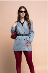 Saco Premium en tela de cuadros
