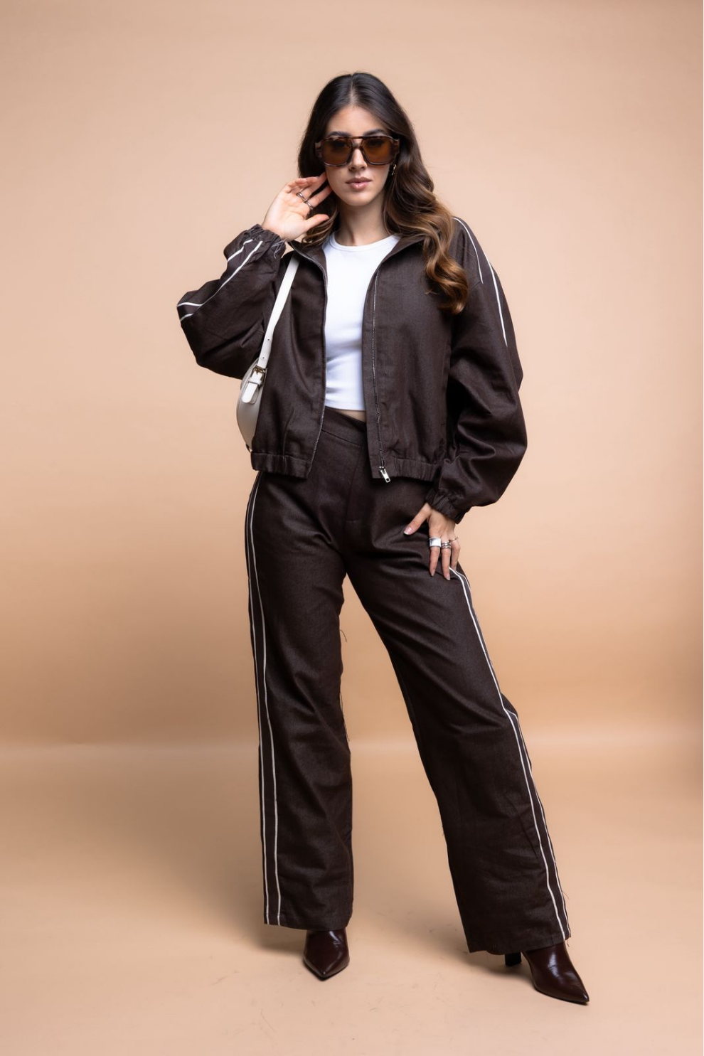 Conjunto de Mezclilla Suavizada con Stretch