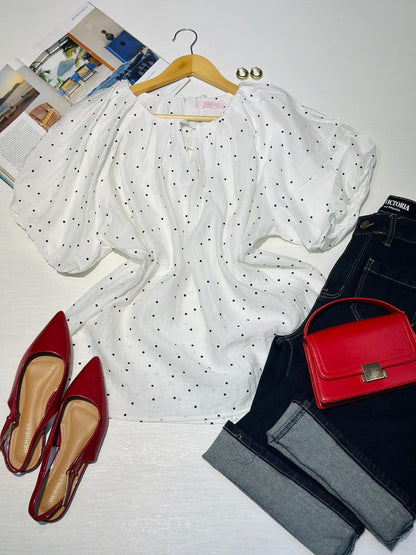 Blusa puntos