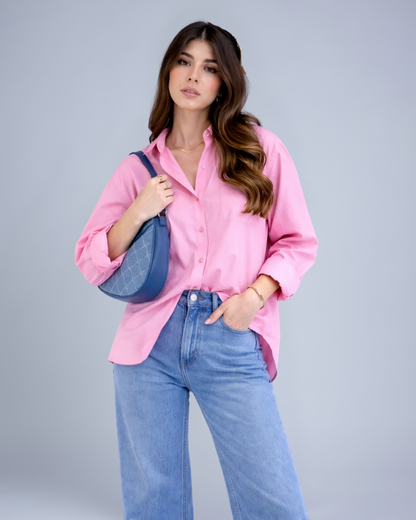 Camisa popelina/Strech