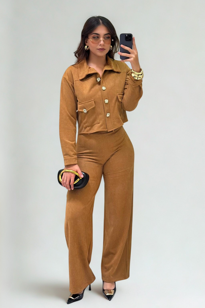 Conjunto Premium de Gamuza