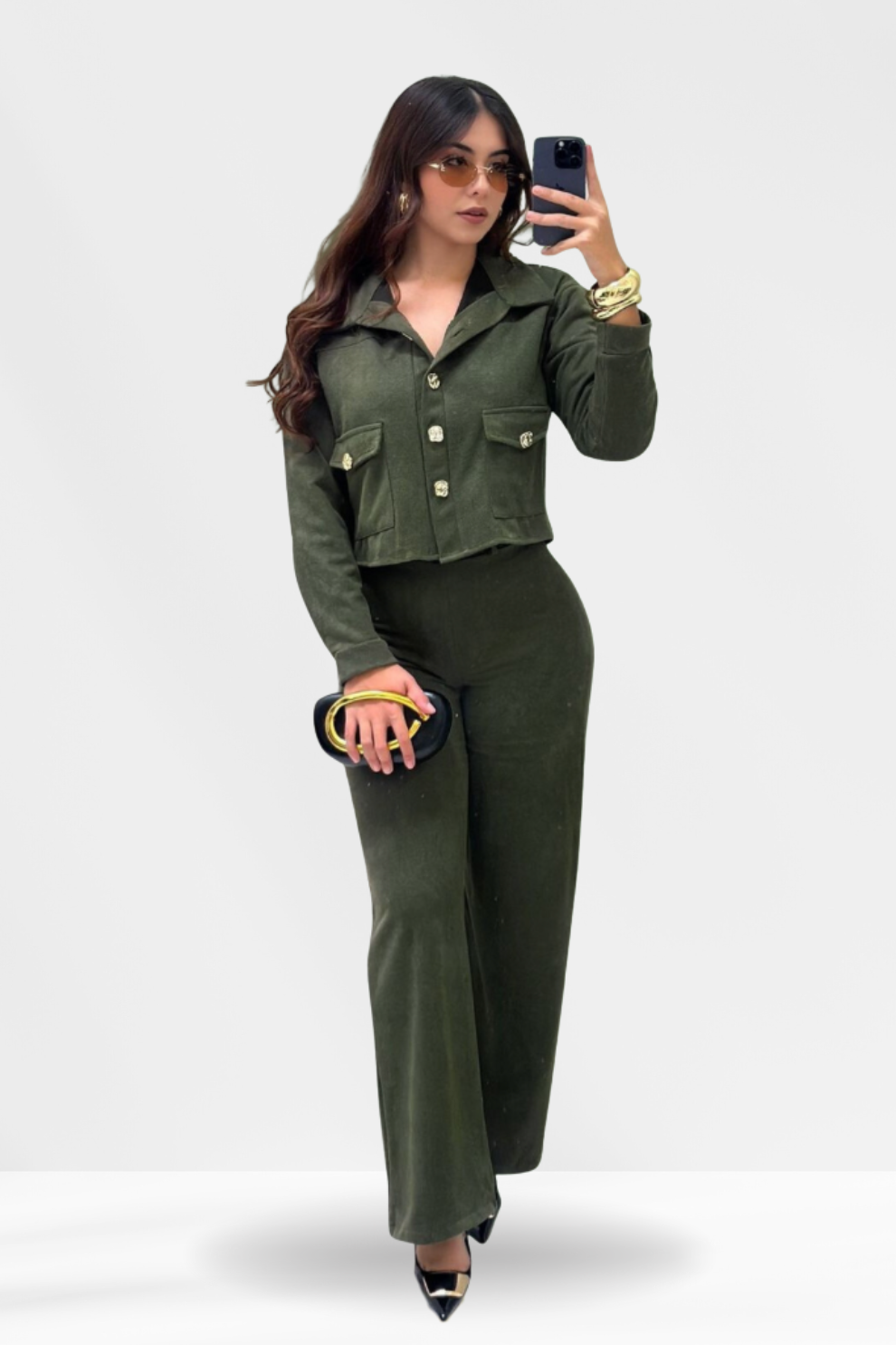 Conjunto Premium de Gamuza