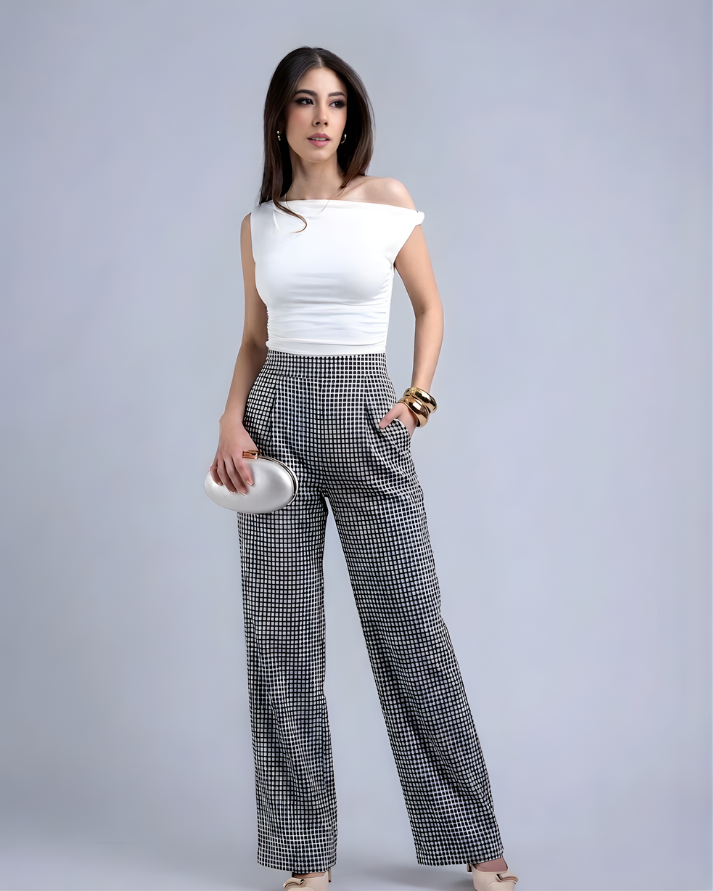 Pantalón Diseño de Cuadros