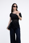 Blusa Asimétrica Encaje