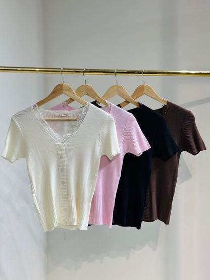 Blusa Tejida Encaje V