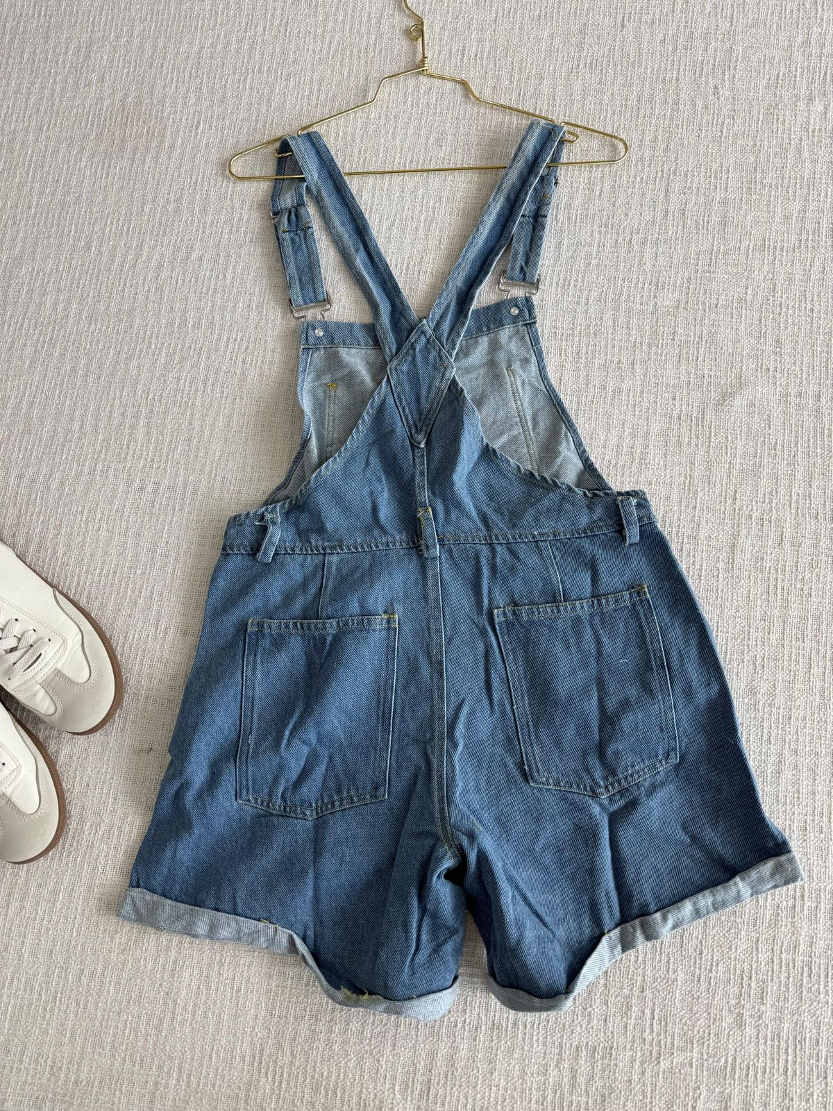 Jumper Short Mezclilla