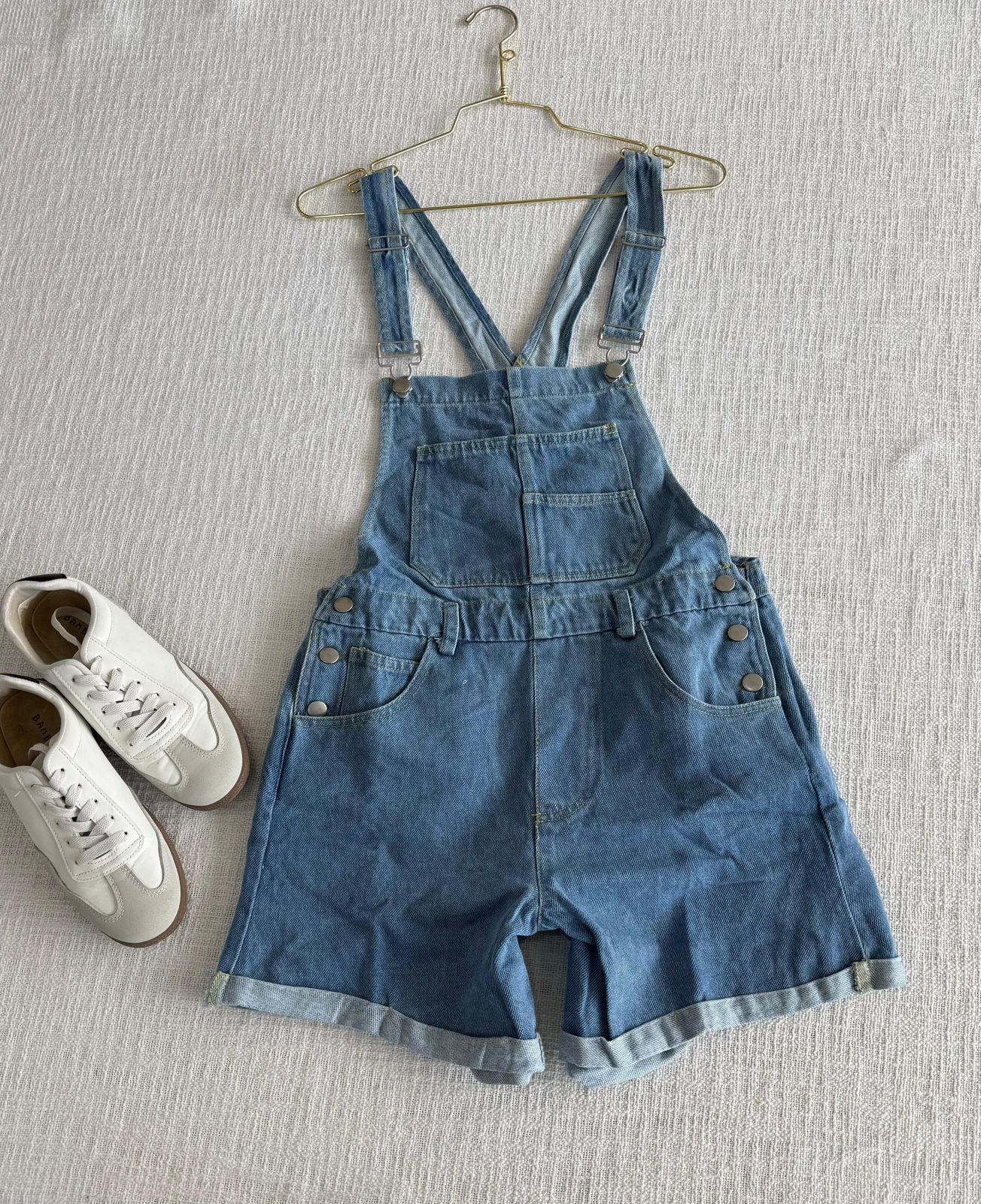 Jumper Short Mezclilla