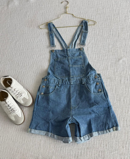 Jumper Short Mezclilla