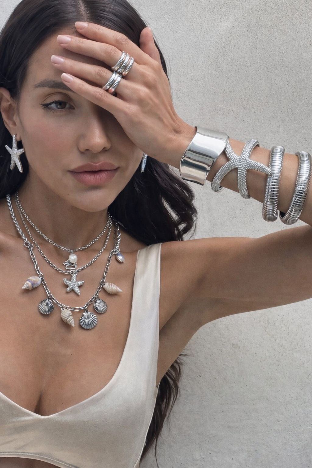 Set Collares Caracoles