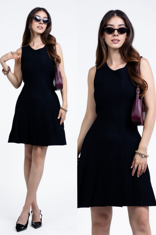 Vestido Zara en Tela Tejida Premium