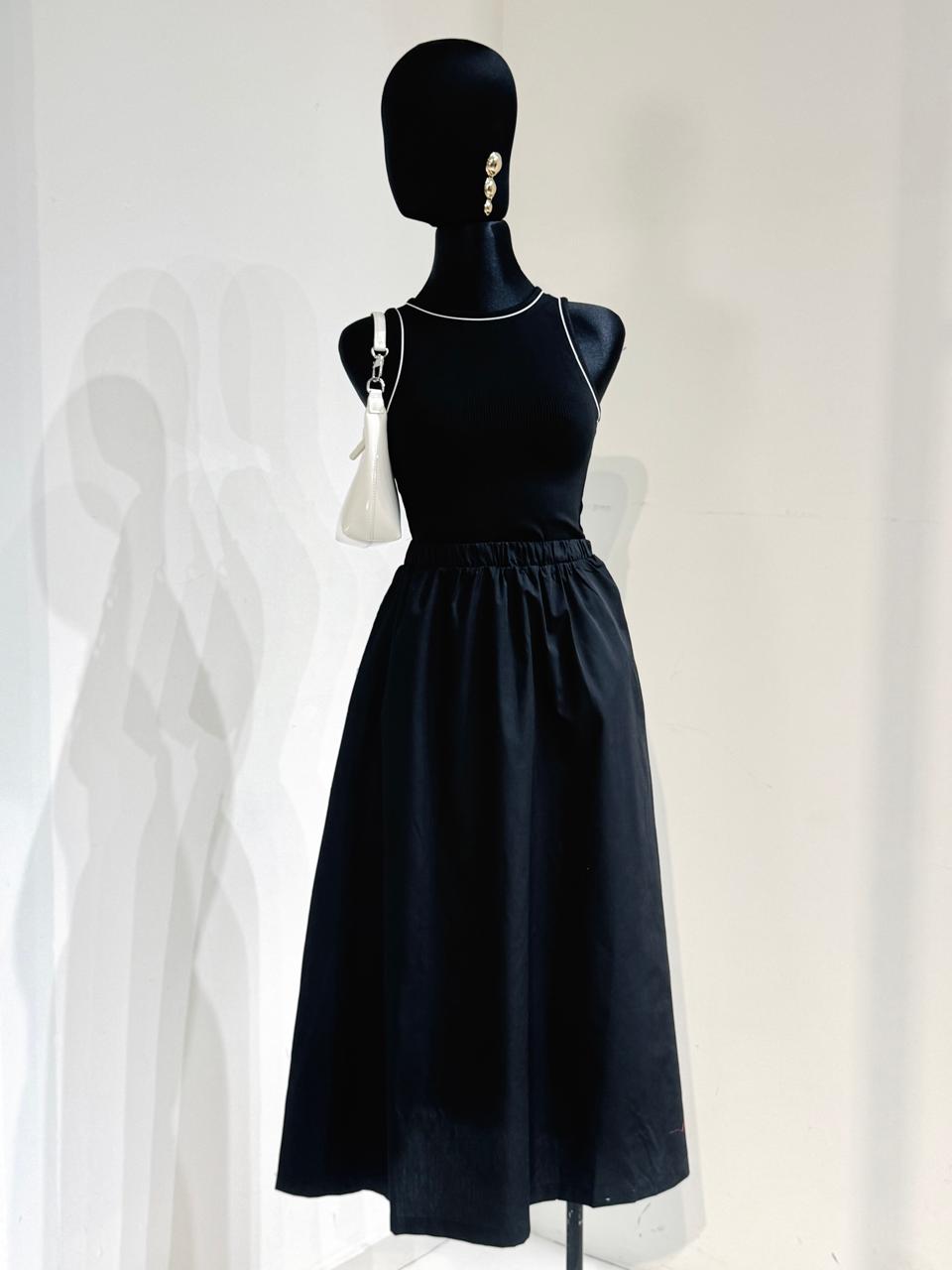 Vestido Casual Combinado