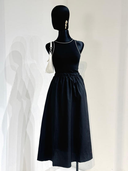 Vestido Casual Combinado
