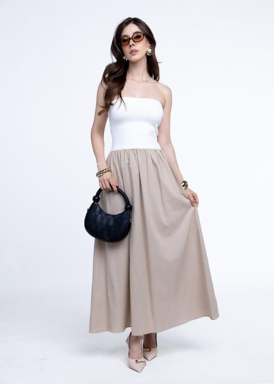 Vestido Combinado