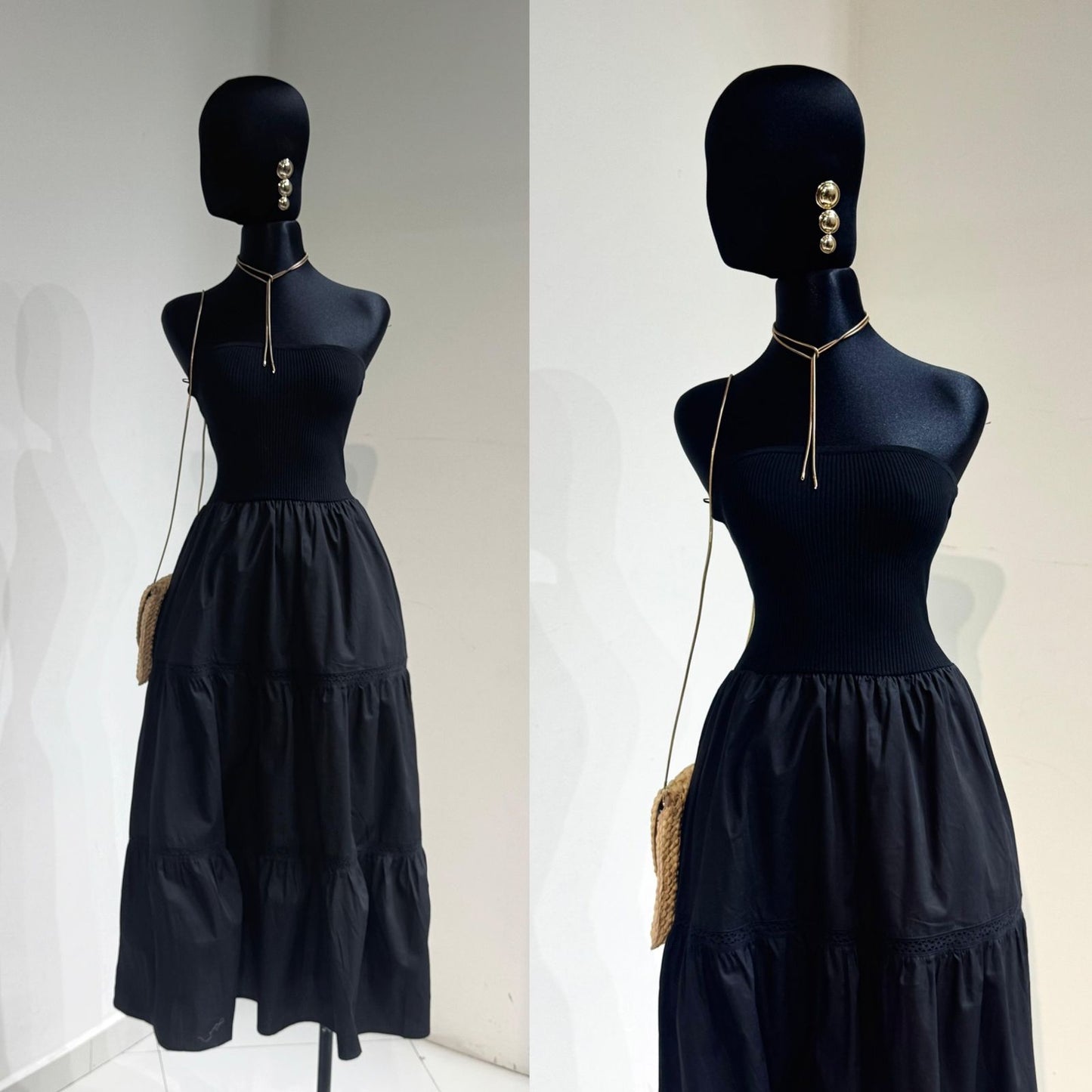 Vestido Strapless Fresco