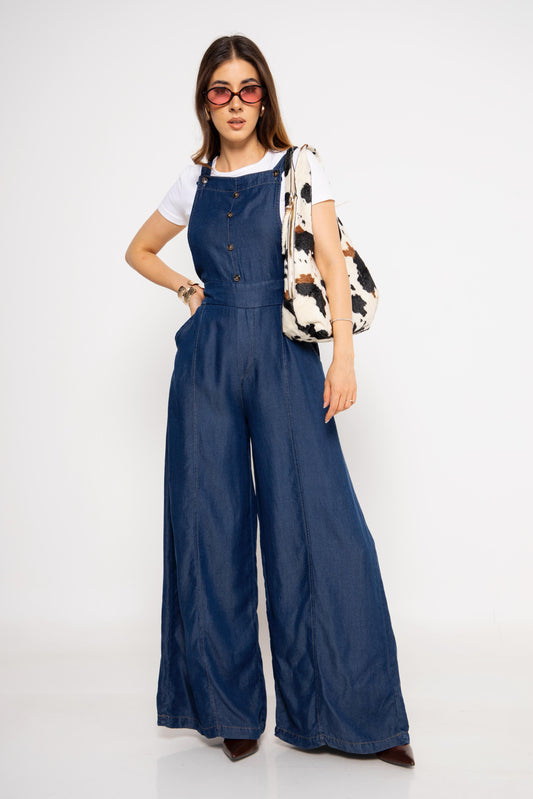 Overol Palazzo Denim