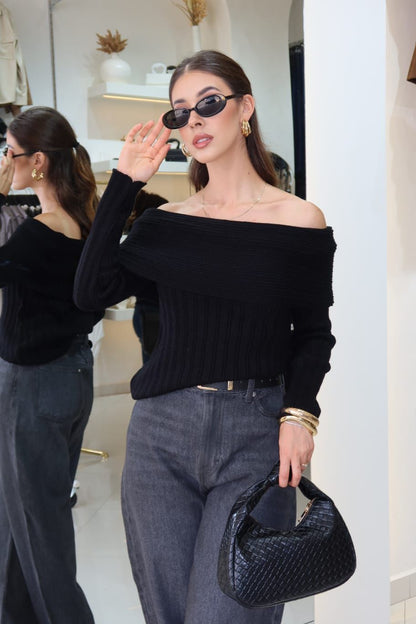 Blusa de tejido campesina